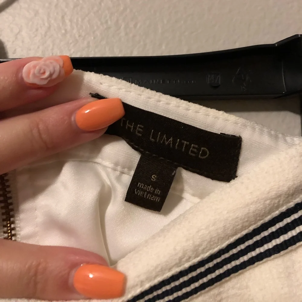 The Limited Crepe Skater Skirt